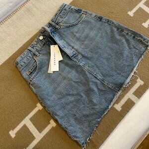 Topshop Denim Skirt